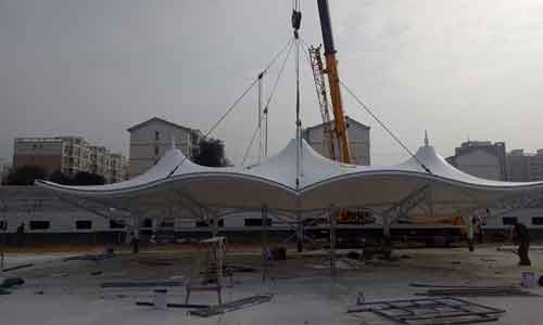 哈爾濱膜結(jié)構(gòu)搭建：機(jī)械力量的巧妙運(yùn)用，構(gòu)筑未來建筑之美